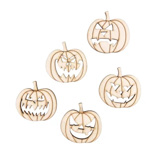 Natúr fa - Halloween tökök vegyes 5cm 5db/cs