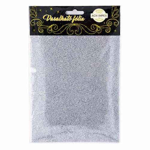 Vasalható fólia textilre A5 ezüst 2db
