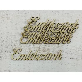 "Emlékezünk" felirat 5db-csomag