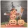 2 rétegű Halloween party szalvéta tökfigurákkal – 33×33 cm, 20 db