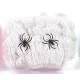 Fehér műpókháló Halloween dekoráció, 1 m², 20 g