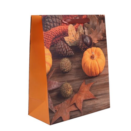 Ajándéktasak Őszi termések 26x32 cm