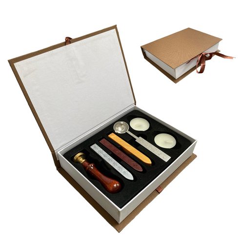 Pecsétviasz készlet exclusive (2db teamécses,3db viasz, 1db pecsételő,1db ol.)