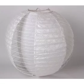 Papírlámpásduplagömb fehér 40cm
