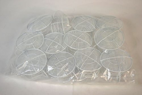 Mini kávéscsésze + alj fehér fém db