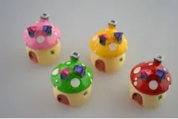 Mini gombaházak IV.  8db/cs