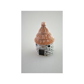 Mini kunyhó nádtetős fehér "B" db