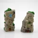 Mini szikla ház ajtóval és lépcsővel ,sötétebb 4,9x2,5x1,7cm db