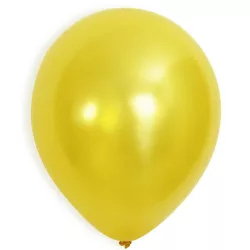 Lufi metál sárga 50db 31cm