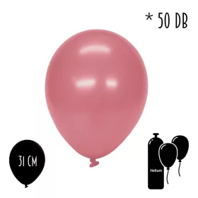 Lufi metál rózsaszín. 50db/cs 31cm