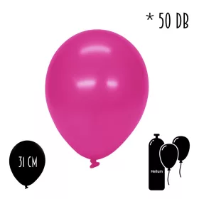 Lufi  metál fuchisa 31cm 50db