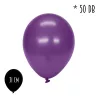 Lufi metál levendula 50db/cs 31cm