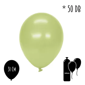 Gumi lufi 50 db/csomag makaron zöld 31 cm 