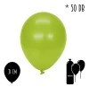 Lufi metál lime 50db/cs 31 cm