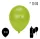 Lufi metál lime 50db/cs 31 cm