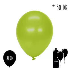 Lufi metál lime 50db/cs 31 cm