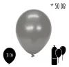 Lufi metál ezüst 50db