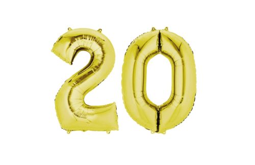 Lufi metál matt arany 102cm-- 20-as