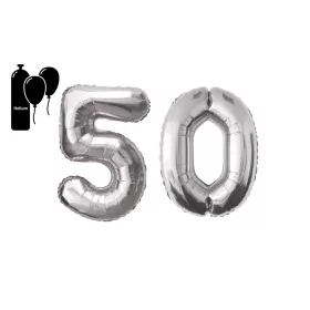 Lufi metál 50-es szám matt ezüst
