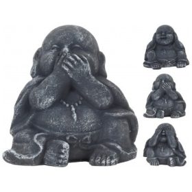   Buddha ülő, nem hall vagy nem lát vagy nem beszél  8cm /db