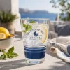 Üveg pohár 3db-os szett tengeri hangulat 300ml választható/db
