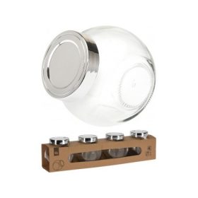 Fűszertartó üveg 4db-os 190ml