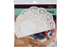 Tortaalap szett ,csipkés  18db-os 22,26,30cm