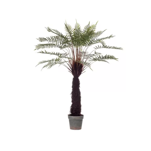 Élethű cserepes fa páfrány műnövény (Dicksonia) 125 cm