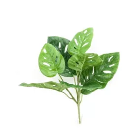 Élethű mű monstera monkey bokor – zöld 30cm