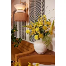Selyem SzálasNutans/ protea /sárga 72 cm
