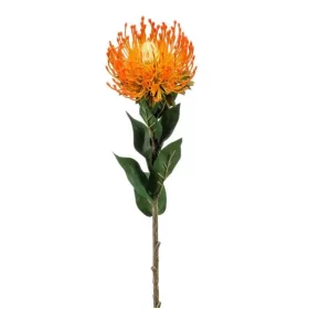Selyem Szálas Nutans/ protea /sárga/narancs 72 cm