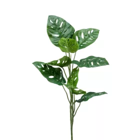 Selyem Monstera"Monkey"levél zöld,75 cm