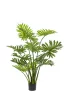 Élethű filodendron selloum műnövény cserépben 125 cm 13 ágas trópusi dísznövény
