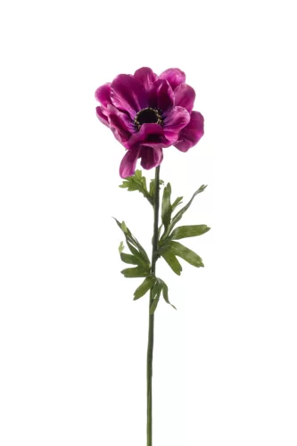 Élethű szálas kökörcsin lila 45cm