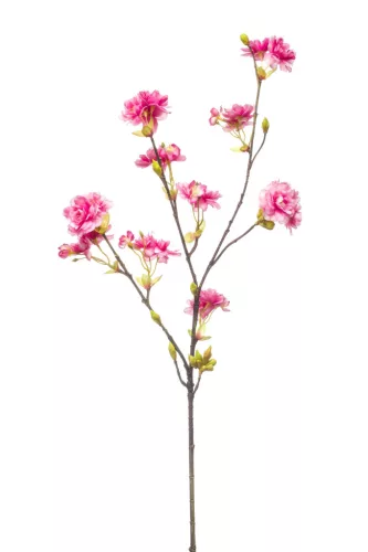 Élethű cseresznye ág  fuchsia 90cm