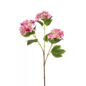 Élethű viburnum (bangita) szálas 3 ágú rózsaszín 82cm