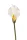 Élethű szálas calla 83 cm - fehér