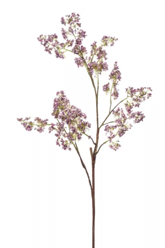 Élethű lila szálas virág 95cm
