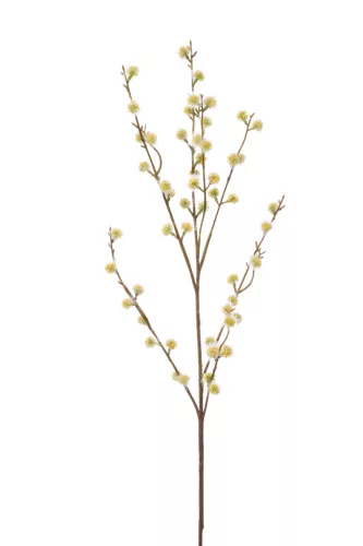 Élethű szálas  mini virágos ág 85cm