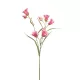 Élethű szálas campanula 3 ágú fuchsia színű  65cm