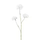 Élethű scabiosa 3 ágú fehér  80cm