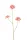 Élethű scabiosa 3 ágú pink 80cm