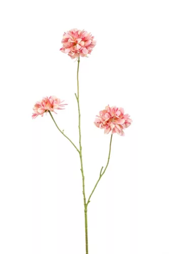 Élethű scabiosa 3 ágú pink 80cm