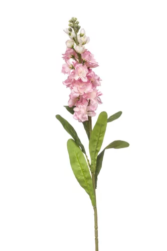 Élethű szálas viola rózsaszín 80cm