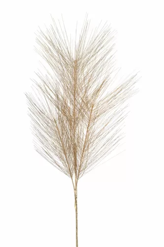 Élethű fenyő ág 80 cm arany