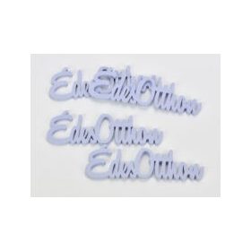 Fa Édes otthon felirat lila 15cm 4db/cs