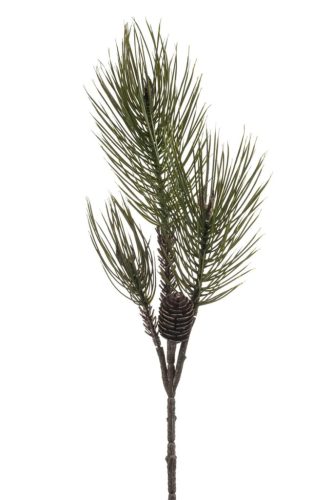 Élethű pinus fenyő ág zöld 62cm