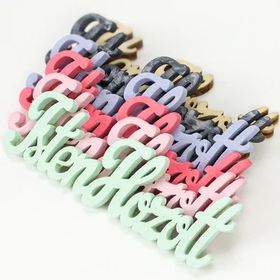 Isten hozott felirat vegyes színekben 10cm 6db/cs