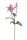 Élethű szálas liliom 56cm -pink