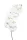 Élethű szálas phalaenopsis(orchidea) 100cm 11 virággal - fehér